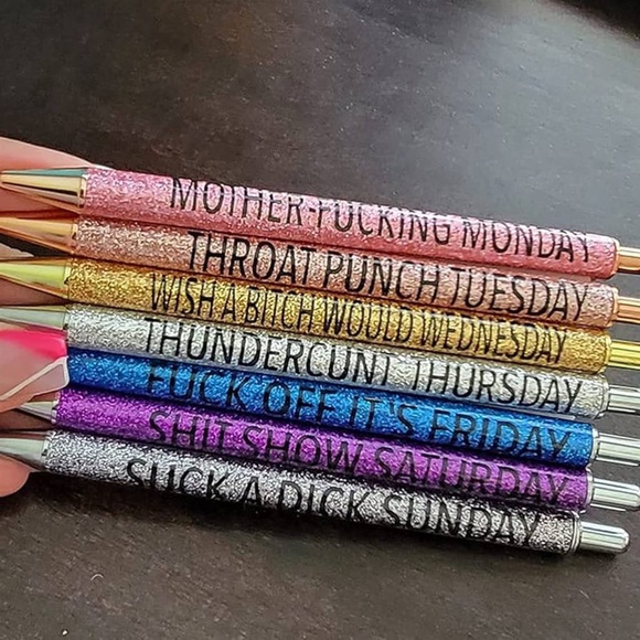 Glitter Fun Pens Of The Week👑Choose 1 - Picture 6 of 6